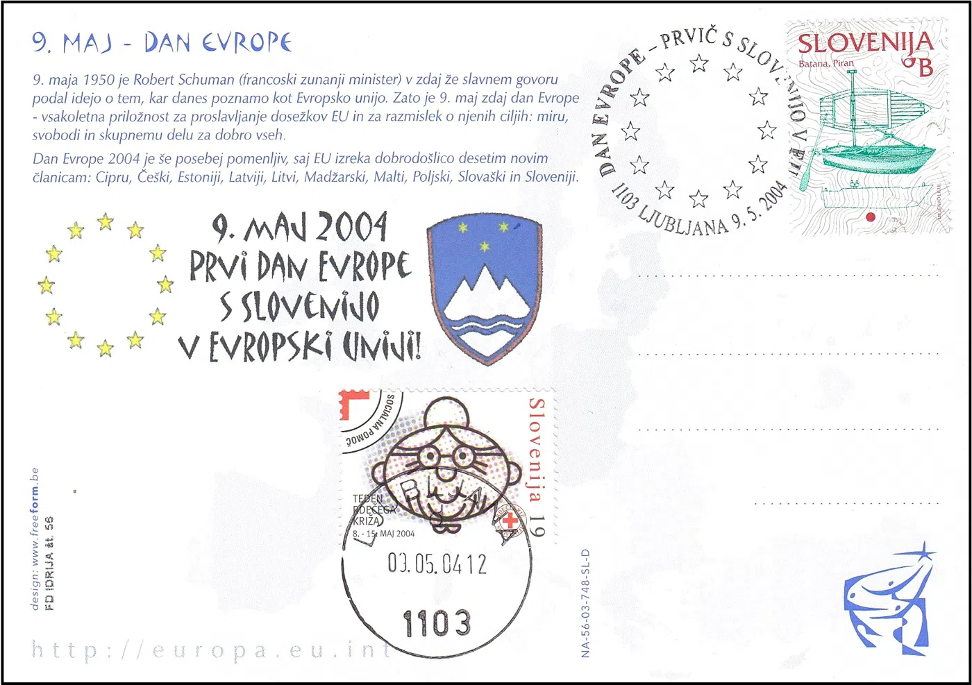 DAN EVROPE - PRVIČ S SLOVENIJO V EU